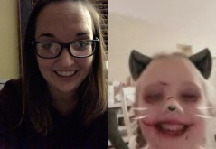 Facetiming with little Isla.